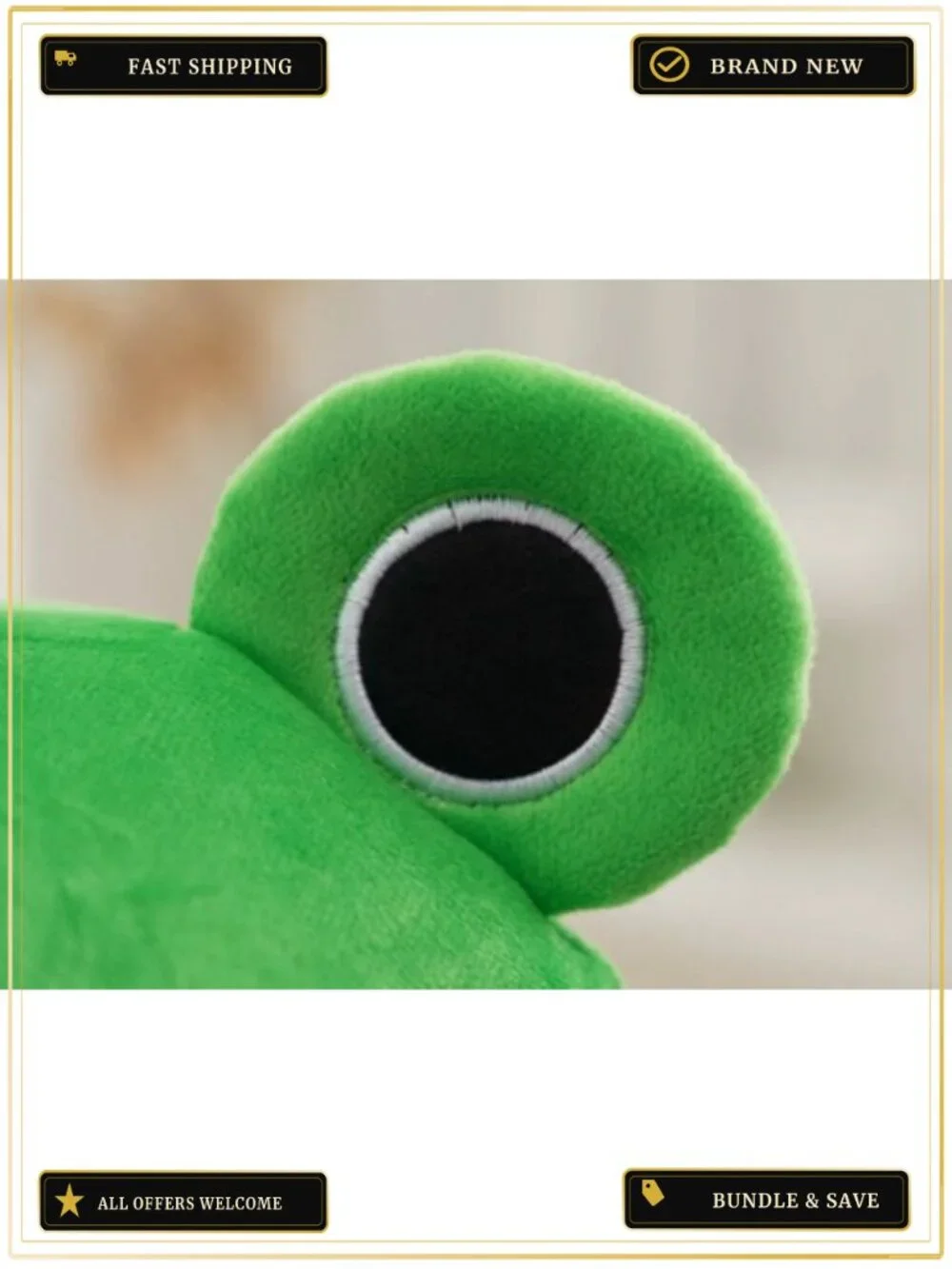 Plush Frog Hat Adult One Size Funny Animal Cosplay Costume Accessory